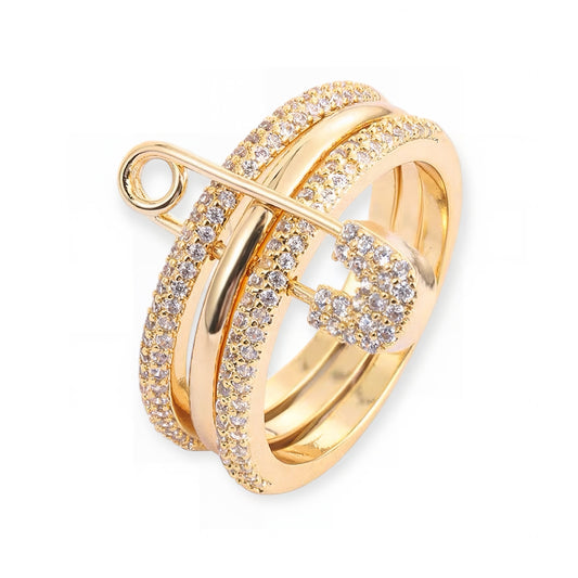 Baby Pin Stack Ring